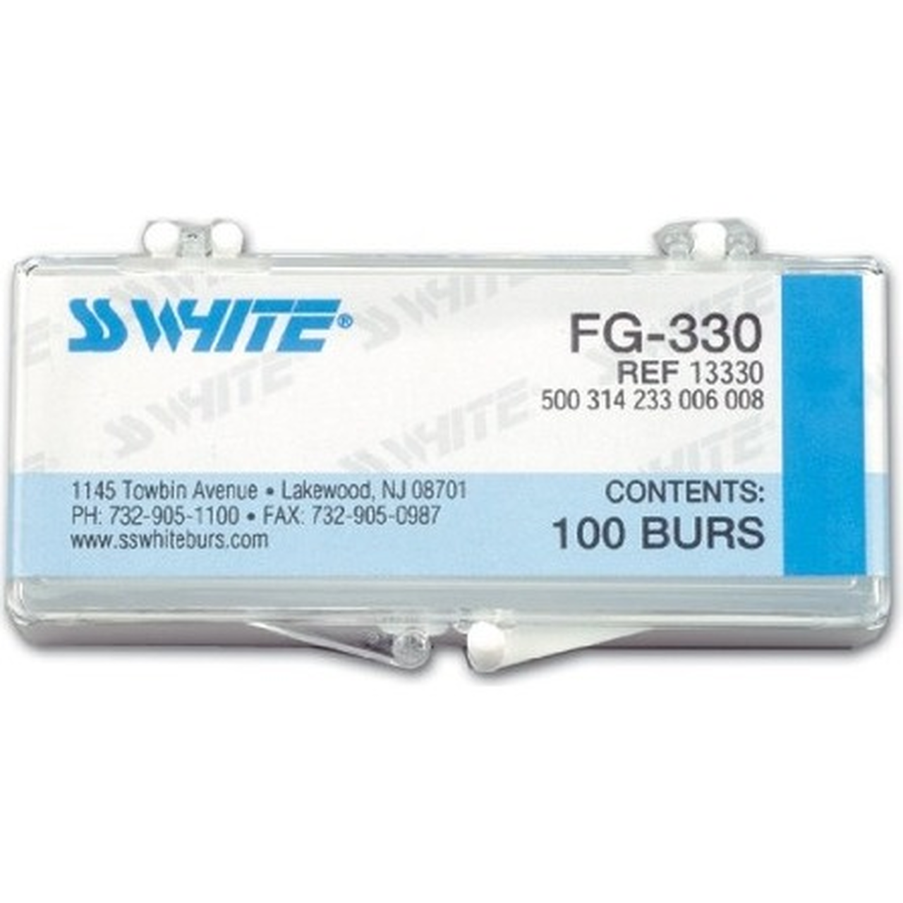 SS White 13330 Friction Grip FG #330 Pear Shaped Operative Carbide Burs 100/Pk SS White 13330 Friction Grip FG #330 Pear Shaped Operative Carbide Burs 100/Pk